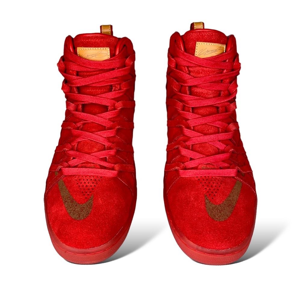 Nike KD VII NSW Lifestyle QS 2014 Kevin Durant Suede Sneakers Challenge Red 11.5